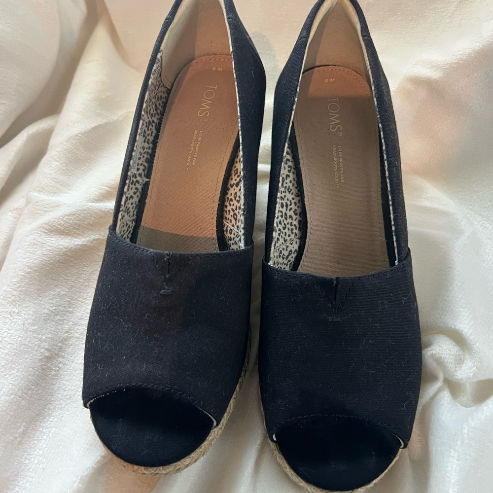 TOMS Michelle Espadrille Wedge Pump - Women's